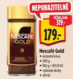 Albert Nescafe Gold nabídka