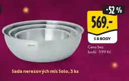 Albert Solo sada nerezových mís nabídka