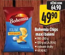 Albert Bohemia chips maxi balení nabídka