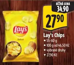 Albert Lay's Chips nabídka