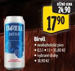Albert Birell nealkoholické pivo nabídka