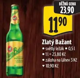 Albert Zlatý Bažant nabídka