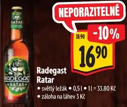 Albert Radegast Ratar nabídka