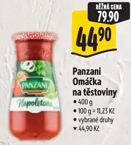 Albert Panzani Omáčka na těstoviny nabídka