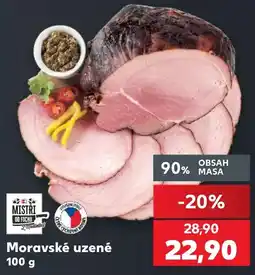 Kaufland Moravské uzené nabídka