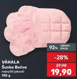 Kaufland Váhala Šunka Bečva nabídka