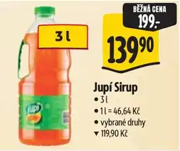 Albert Jupí Sirup nabídka