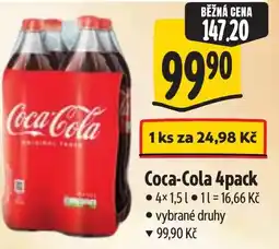 Albert Coca-Cola 4pack nabídka