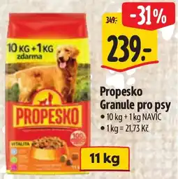 Albert Propesko granule pro psy nabídka
