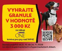 Albert Purina One krmiva pro psy nabídka