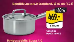 Albert Rendlík Lucca 4.0 Standard nabídka