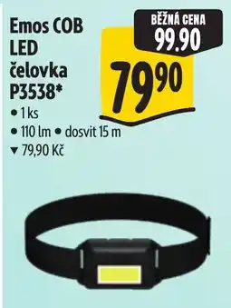 Albert Emos COB LED čelovka P3538* nabídka