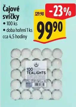 Albert Tealights čajové svíčky nabídka