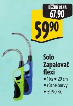 Albert Solo zapalovač flexi nabídka