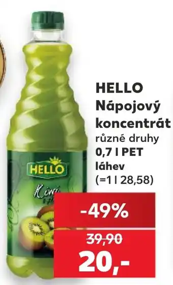 Hello nápojový koncentrát