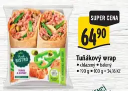 Albert French Bistro tuňák a rajčet nabídka