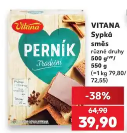 Kaufland Vitana perník tradiční nabídka