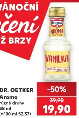 Kaufland Dr. Oetker Aroma nabídka