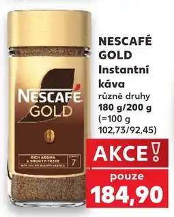 Kaufland Nescafe gold instantni kava nabídka