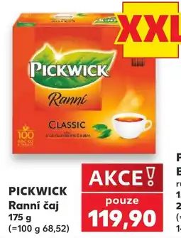 Kaufland Pickwick ranní čaj nabídka