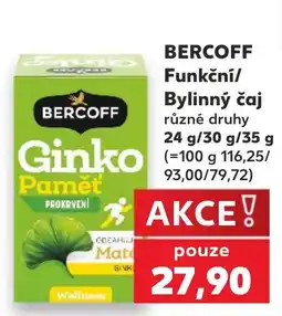Kaufland Bercoff ginko paměť nabídka