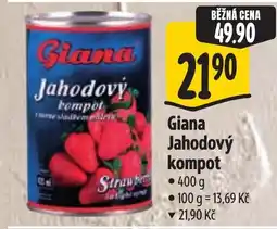 Albert Giana jahodový kompot nabídka