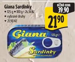 Albert Giana Sardinky nabídka