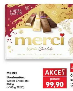 Kaufland Merci Bonboniéra Winter Chocolate nabídka