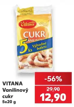 Kaufland Vitana Vanilinový cukr nabídka