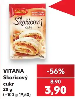 Kaufland Vitana Skořicový cukr nabídka