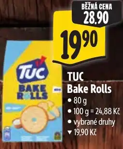 Albert Tuc bake rolls nabídka