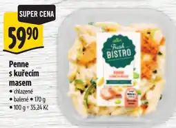 Albert Albert Fresh Bistro penne s kuřecím masem nabídka