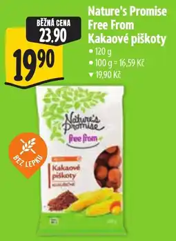 Albert Nature's Promise kakaové piškoty nabídka
