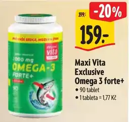 Albert Maxi Vita Exclusive Omega 3 forte+ nabídka
