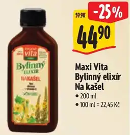 Albert Maxi Vita Bylinný elixír Na kašel nabídka