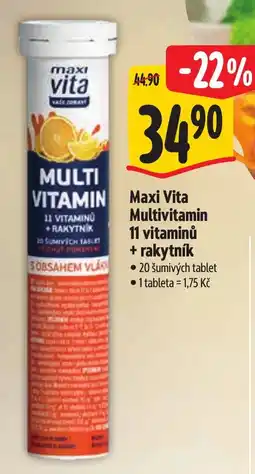 Albert Maxi Vita Multivitamin 11 vitaminů + rakytník nabídka