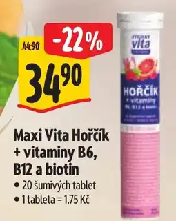 Albert Maxi Vita Hořčík + vitamíny B6, B12 a biotin nabídka