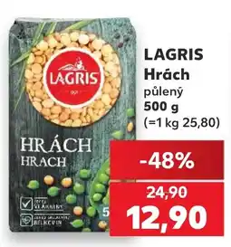 Kaufland Lagris hrách půlený nabídka