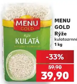 Kaufland Menu gold rýže kulatá nabídka