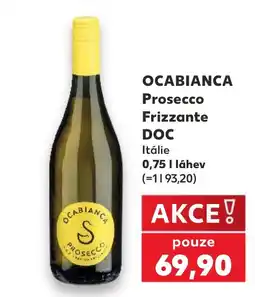 Kaufland Ocabianca Prosecco Frizzante DOC nabídka