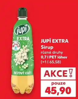 Kaufland Jupi extra sirup nabídka