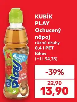 Kaufland Kubik play ochuceny napoj nabídka
