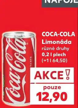 Kaufland Coca-Cola Limonáda nabídka