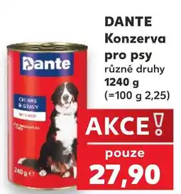 Kaufland Dante konzerva pro psy nabídka