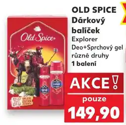 Kaufland Old Spice Dárkový balíček Explorer nabídka