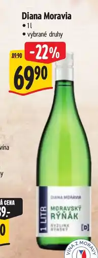 Albert Diana Moravia Moravský rýnák nabídka