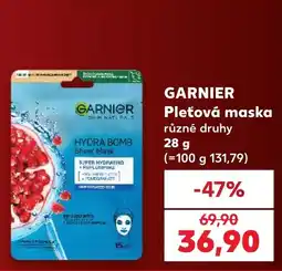 Kaufland Garnier pleťová maska nabídka