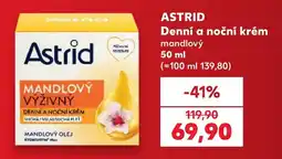 Kaufland Astrid denní a noční krém mandlový nabídka