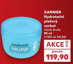 Kaufland Garnier hydratační pleťový sorbet nabídka