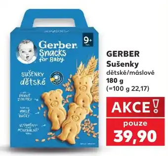 Gerber sušenky dětské/máslové